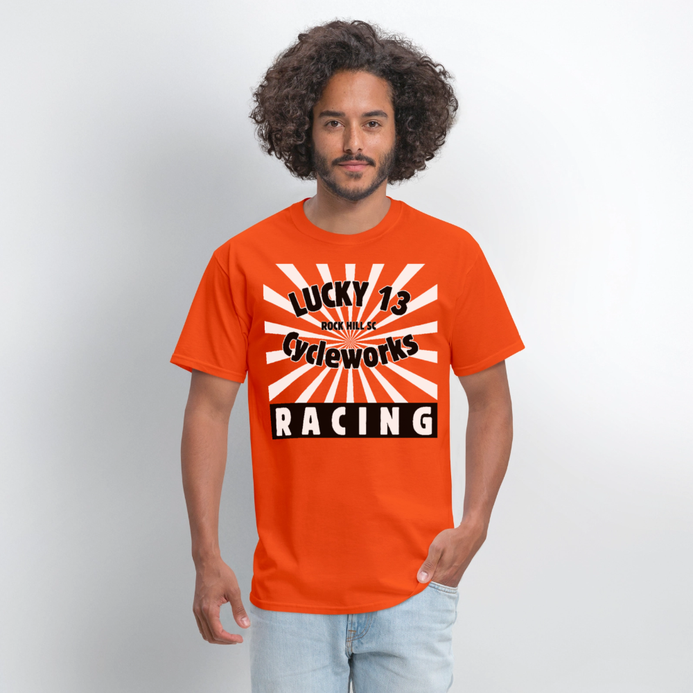 Lucky13 Racing T-Shirt - orange