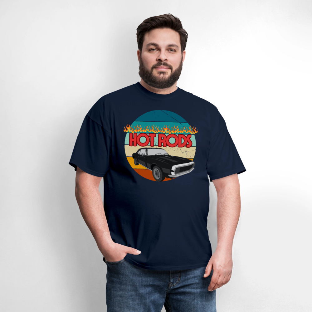 Hot Rods T-Shirt - navy