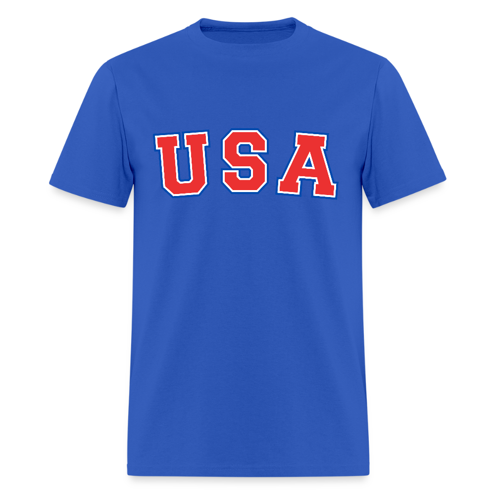 USA Olympics Men's T-Shirt - royal blue