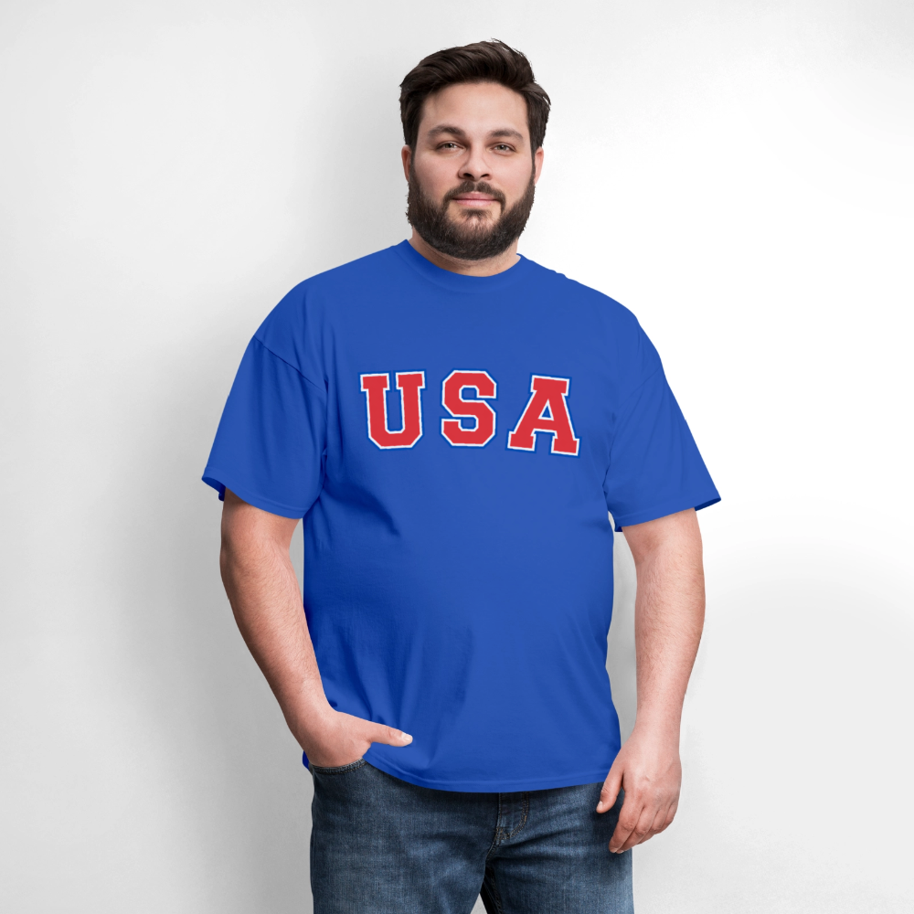 USA Olympics Men's T-Shirt - royal blue