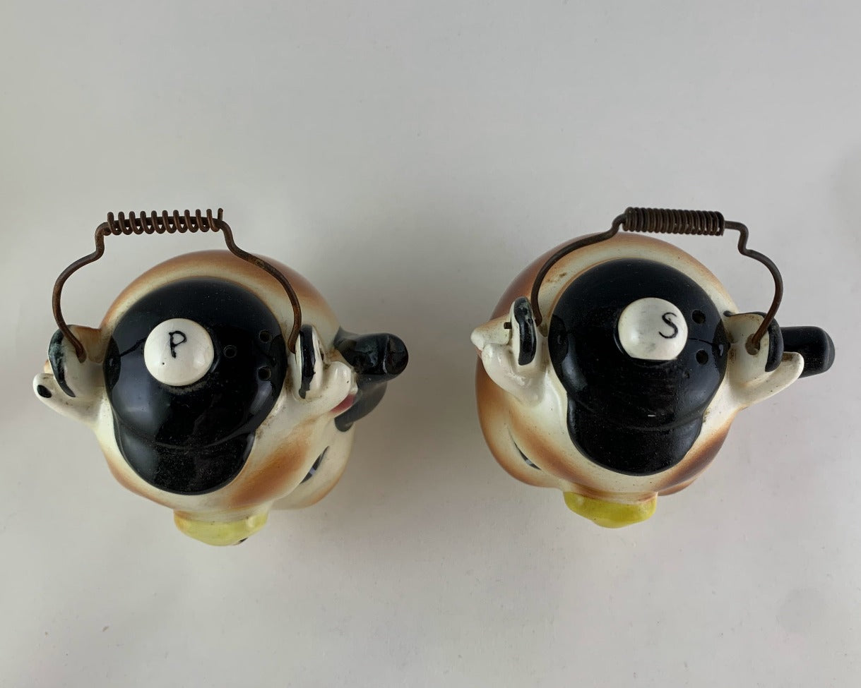 Japanese Pig Teapot Salt and Pepper Shakers