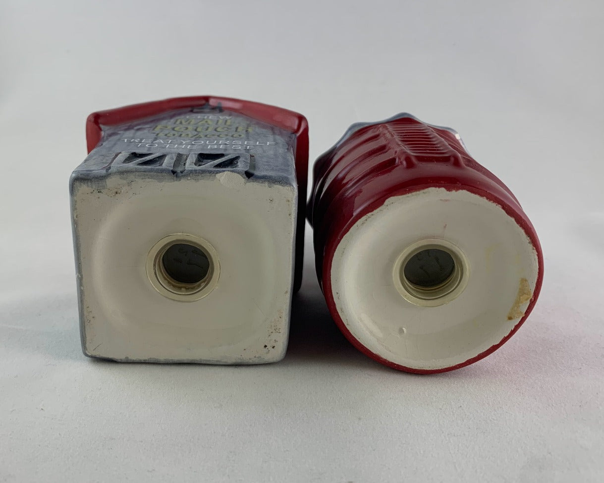Tobacco Ad Farm Salt and Pepper Shakers