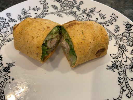 Chicken Caesar Wrap with Cluck Cluck