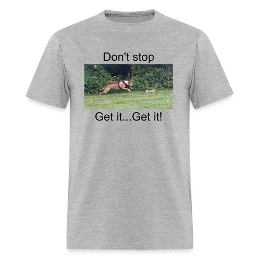 Don't stop - heather gray
