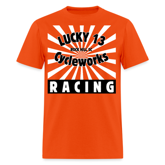 Lucky13 Racing T-Shirt - orange