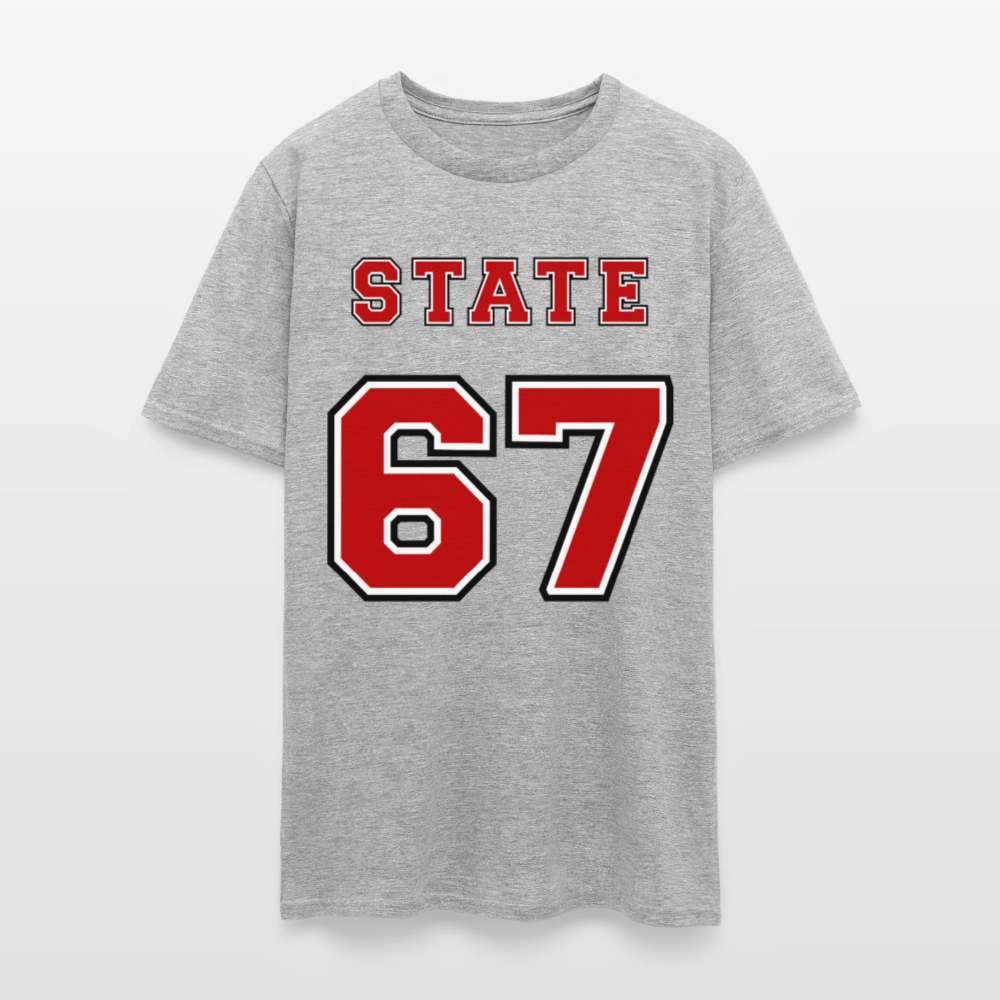 State 67 Jersey T-Shirt - heather gray