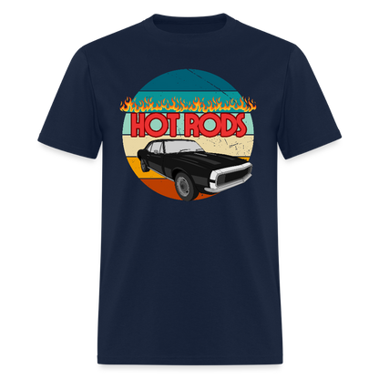 Hot Rods T-Shirt - navy