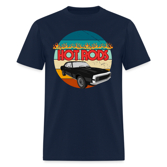Hot Rods T-Shirt - navy