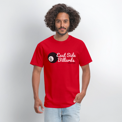 East Side Billards T-Shirt - red
