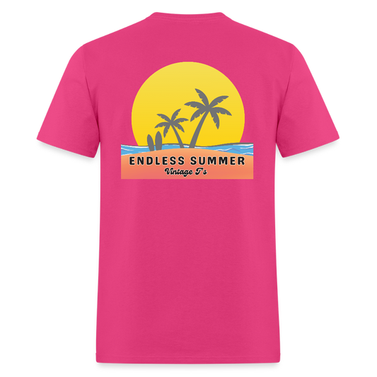 Endless Summer T-Shirt - fuchsia