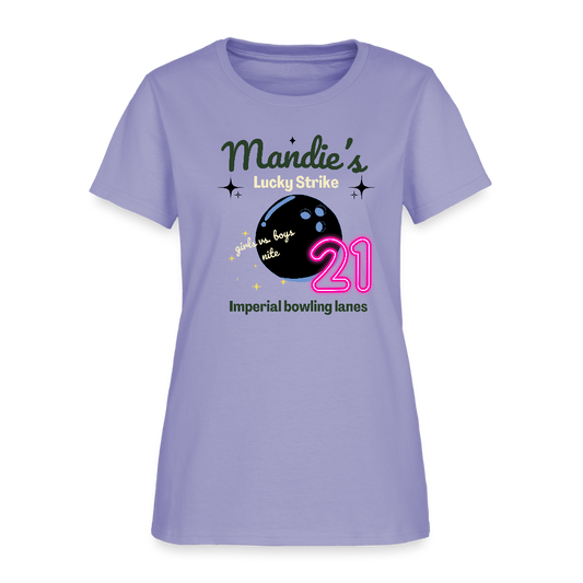 Mandie's Lucky Strike Women's T-Shirt - lavender