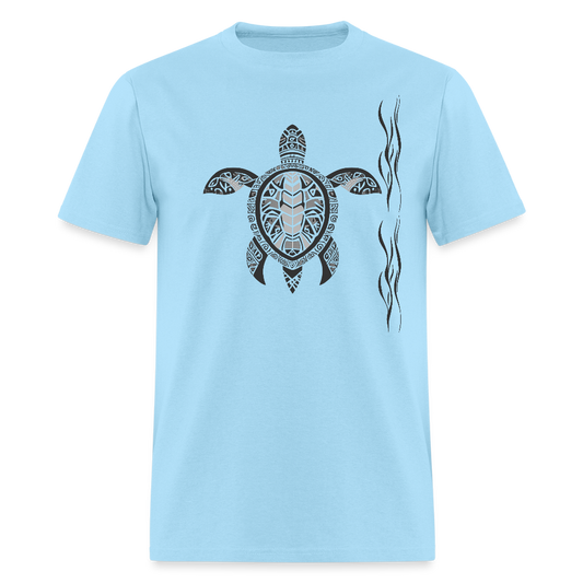 Sea Turtle Unisex Classic T-Shirt - powder blue