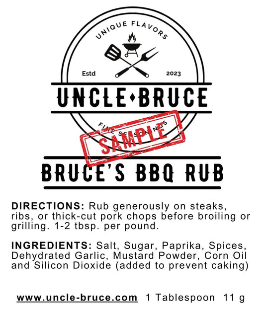 Sample BBQ Rub