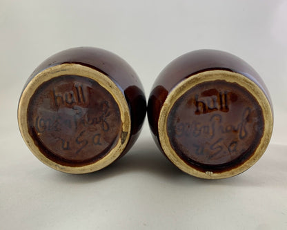 Authentic Vintage Hull Crock Salt and Pepper Shakers