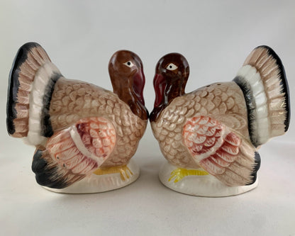 Vintage Turkey Salt and Pepper Shakers