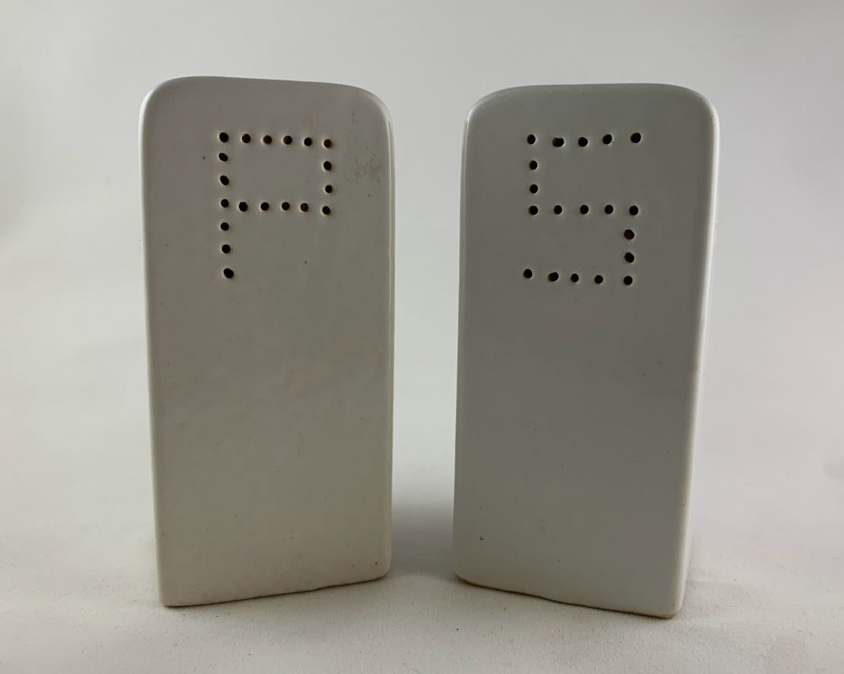 Vintage Art Deco Arch Salt and Pepper Shakers