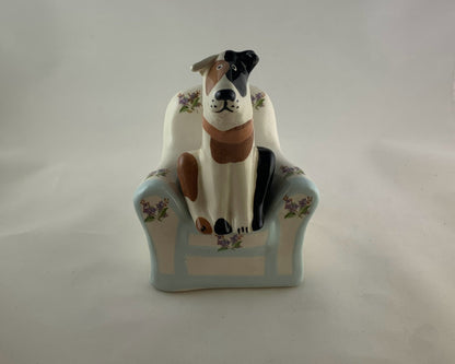 Dog in a Chair Salt and Pepper Shakers