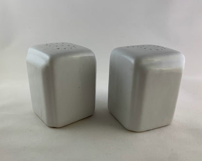 Vintage Art Deco Cube Shaped Salt and Pepper Shakers