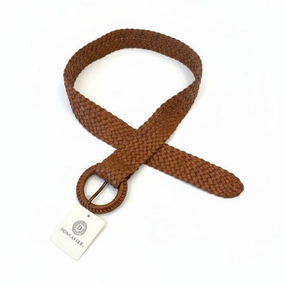 Doncaster Brown Braided Belt – Size 8M