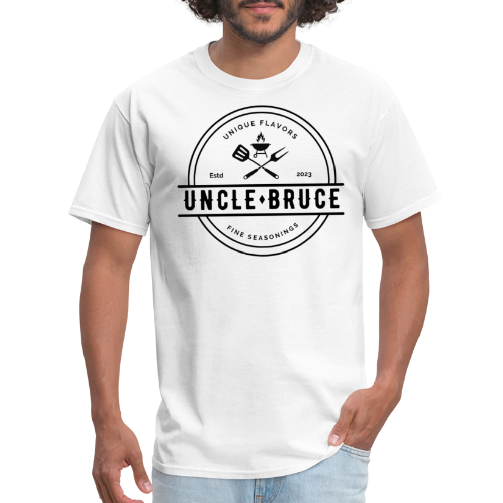 Uncle Bruce Unisex Classic T-Shirt - white