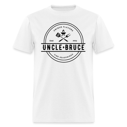 Uncle Bruce Unisex Classic T-Shirt - white