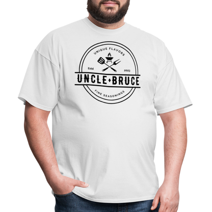 Uncle Bruce Unisex Classic T-Shirt - white