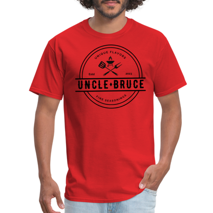 Uncle Bruce Unisex Classic T-Shirt - red