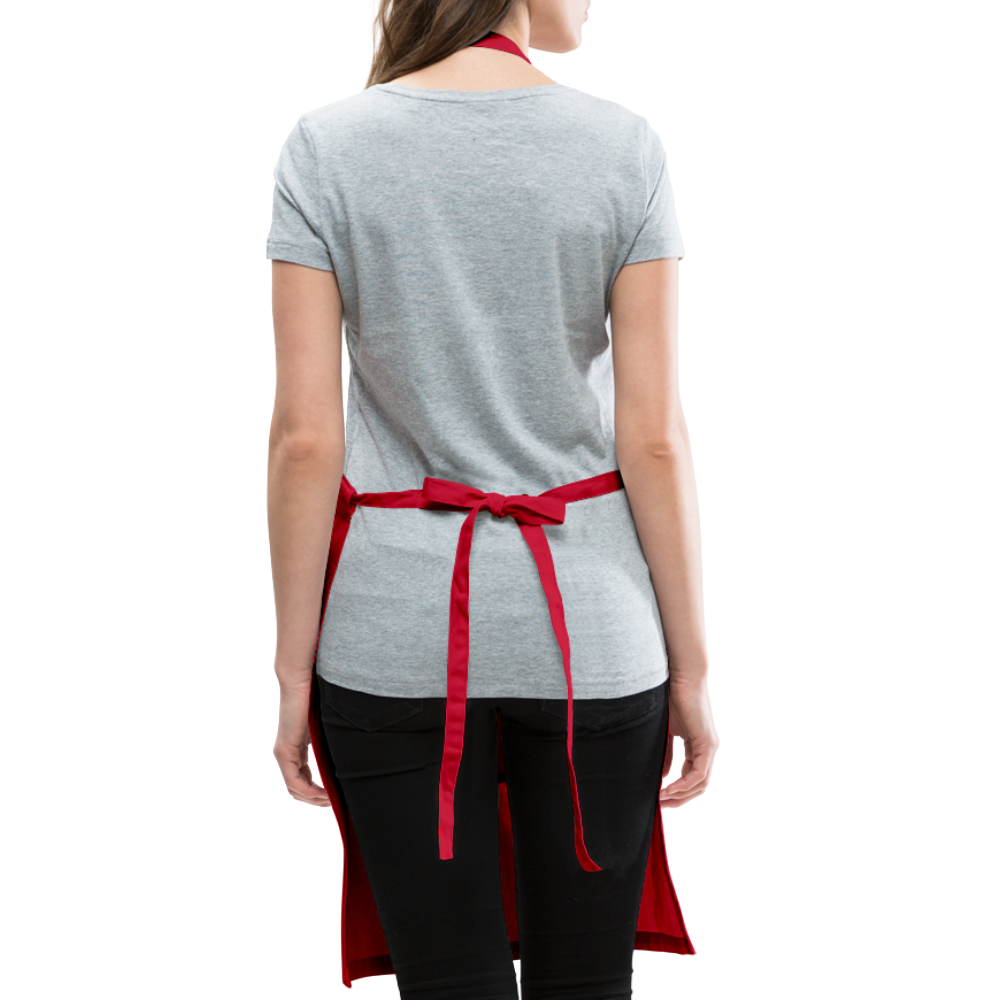 Uncle Bruce Adjustable Apron - red