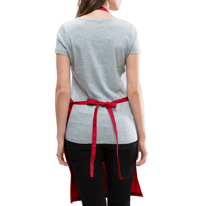 Uncle Bruce Adjustable Apron - red