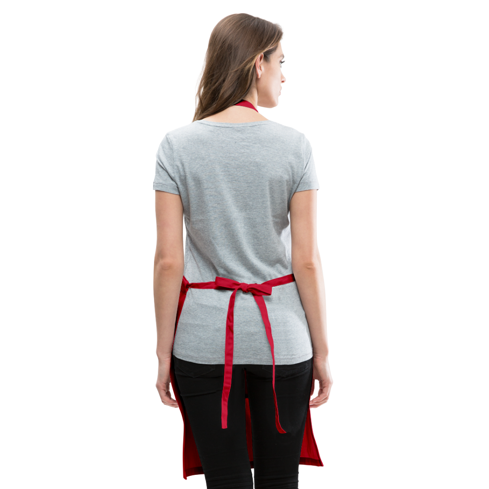 Uncle Bruce Adjustable Apron - red