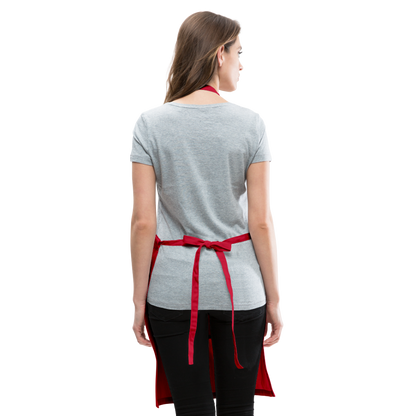 Uncle Bruce Adjustable Apron - red