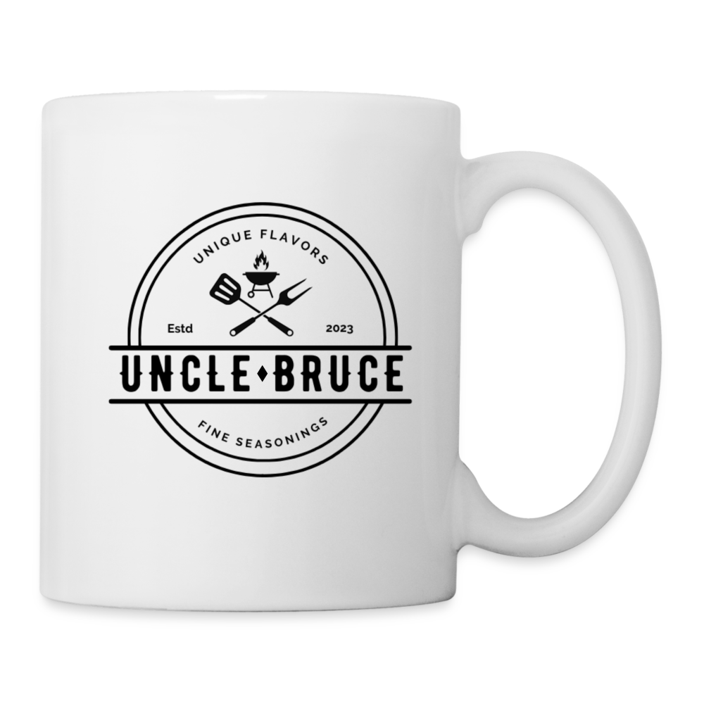 Uncle Bruce Coffee/Tea Mug - white