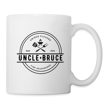 Uncle Bruce Coffee/Tea Mug - white