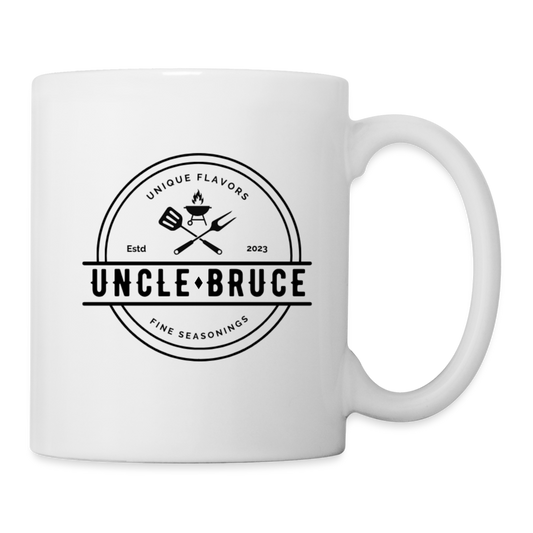 Uncle Bruce Coffee/Tea Mug - white