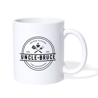 Uncle Bruce Coffee/Tea Mug - white